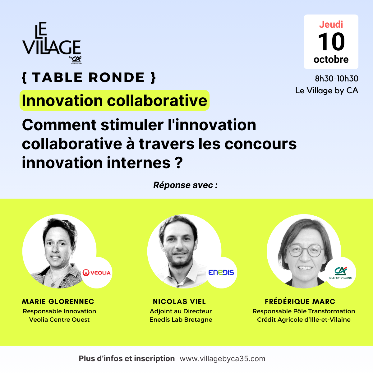 Table ronde : L'innovation collaborative